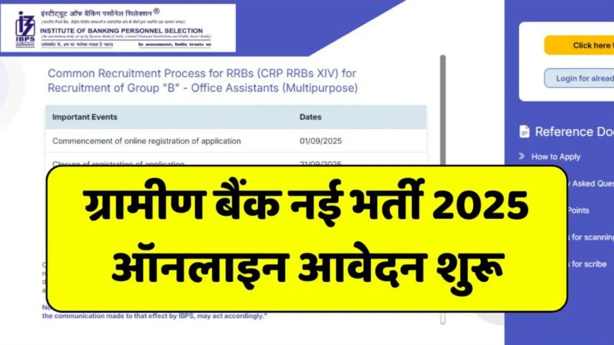 Gramin Bank Clerk PO Form 2025